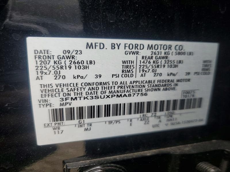 2023 FORD MUSTANG MACH-E PREMIUM 14