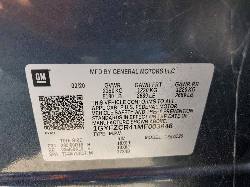 2021 CADILLAC XT4 PREMIUM LUXURY 12