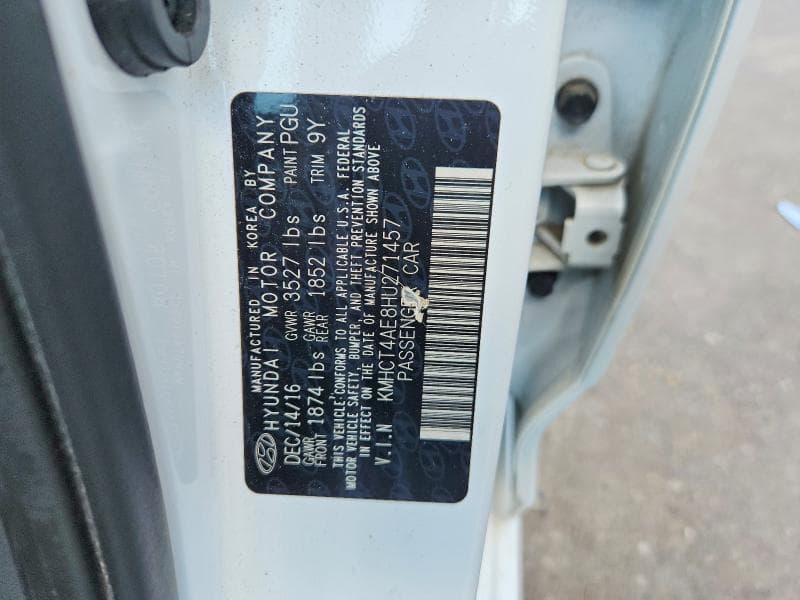 2017 HYUNDAI ACCENT VALUE EDITION 13