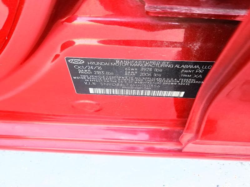 2017 HYUNDAI ELANTRA SE 12