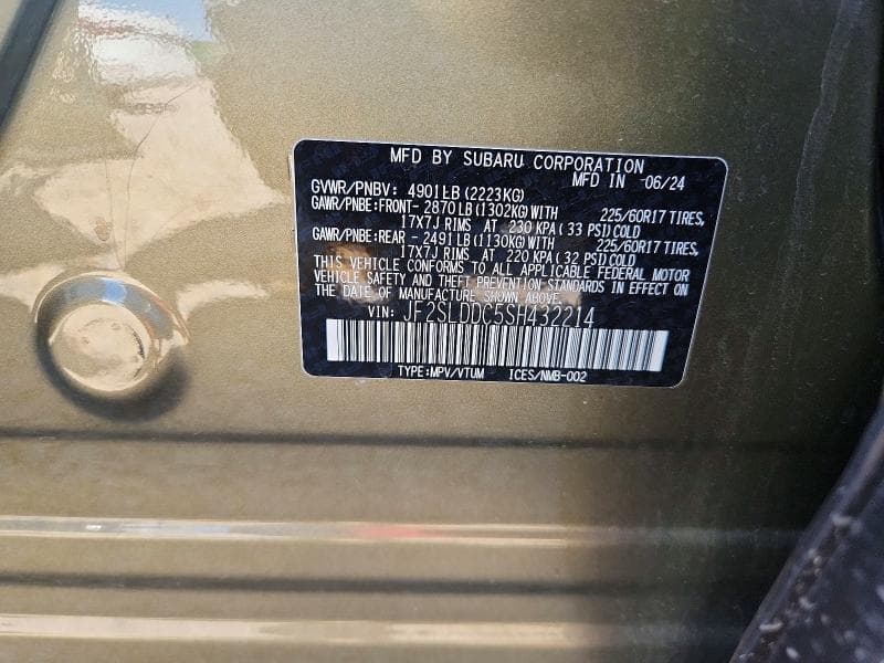 2025 SUBARU FORESTER PREMIUM 12
