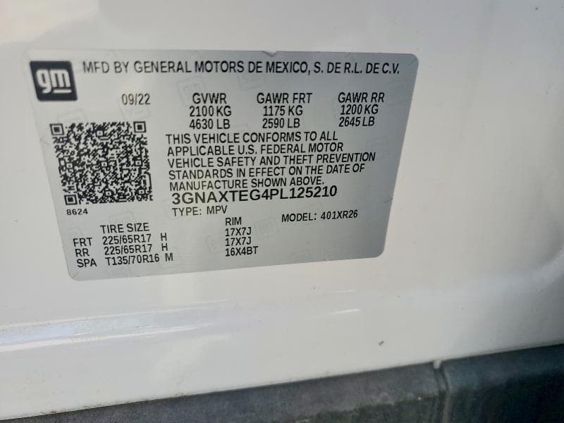 2023 CHEVROLET EQUINOX LT 13