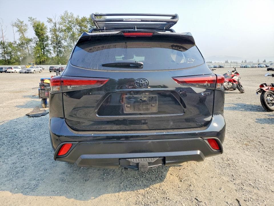 2025 TOYOTA HIGHLANDER HYBRID XLE NIGHTSHADE 6