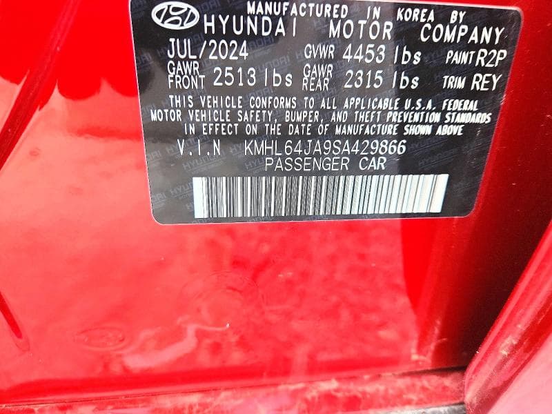 2025 HYUNDAI SONATA SEL 12