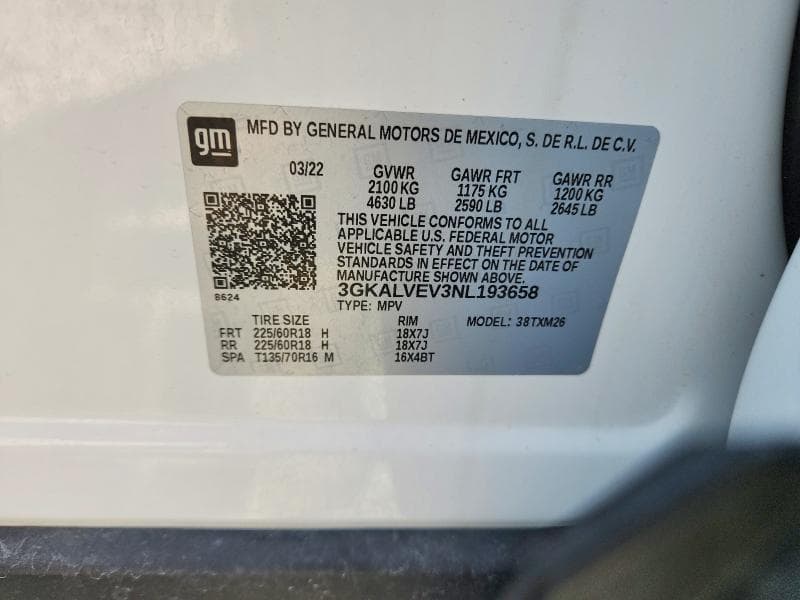 2022 GMC TERRAIN SLT 13