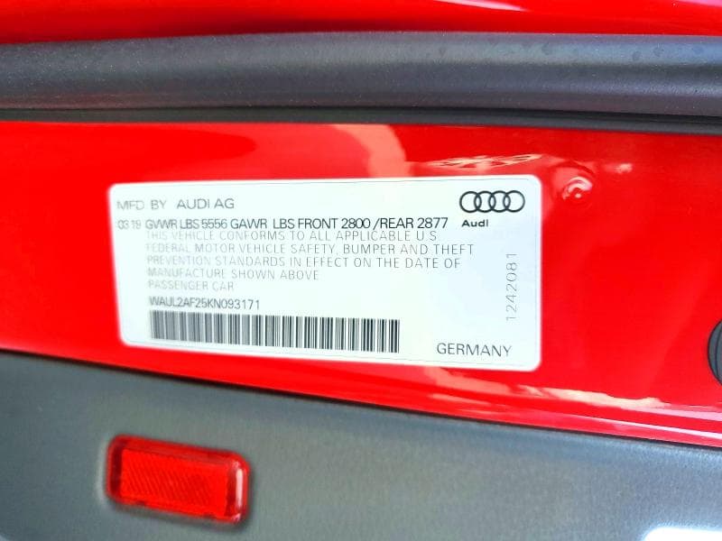 2019 AUDI A6 PREMIUM PLUS 12