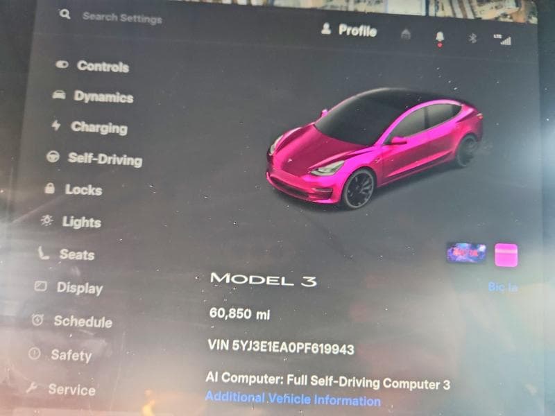 2023 TESLA MODEL 3 9