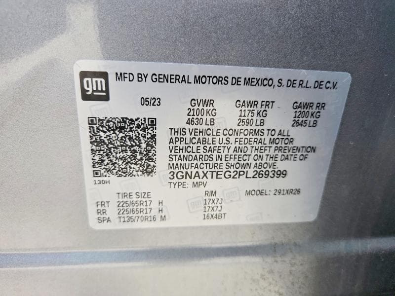 2023 CHEVROLET EQUINOX LT 13
