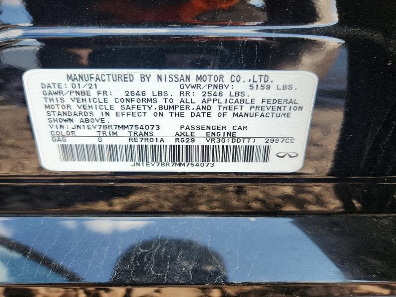 2021 INFINITI Q50 LUXE 12