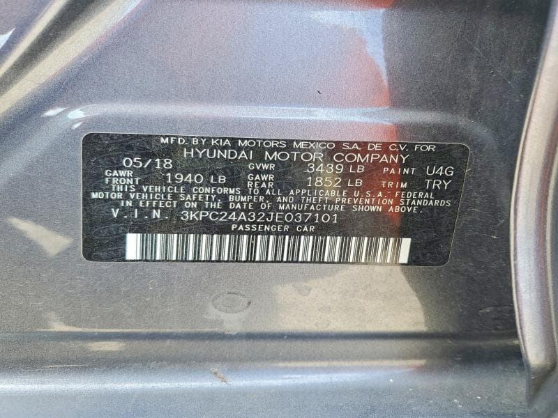 2018 HYUNDAI ACCENT SE 12