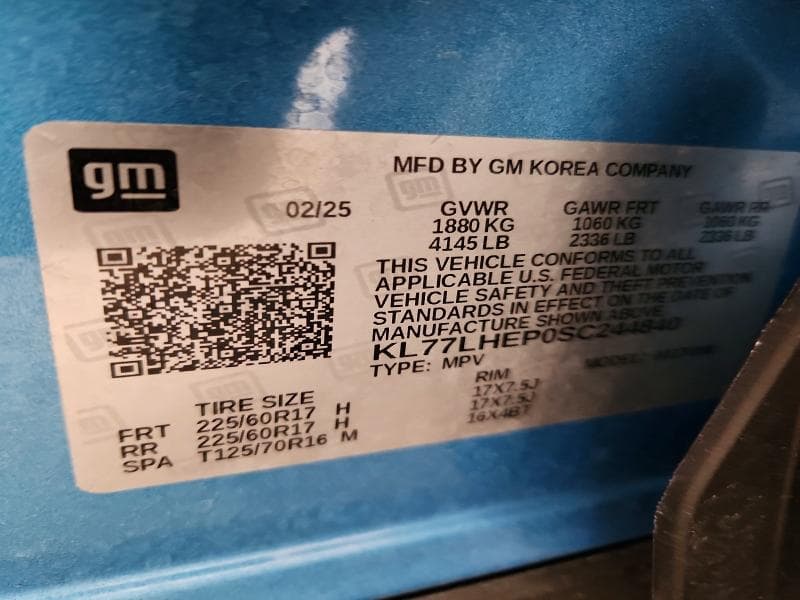 2025 CHEVROLET TRAX 1LT 12