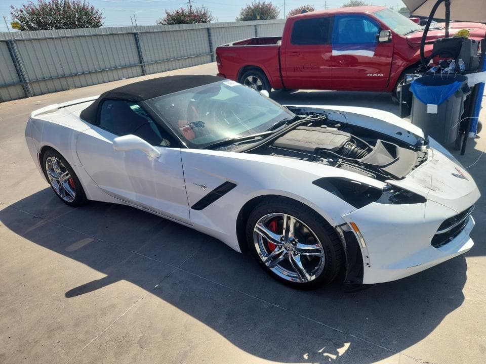 2017 CHEVROLET CORVETTE STINGRAY 2LT 4