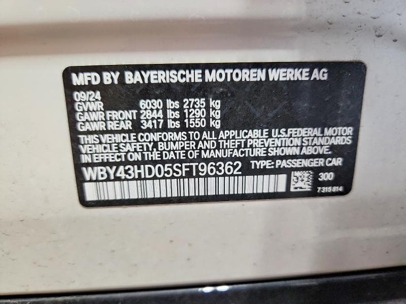 2025 BMW I4 XDRIVE 40 13