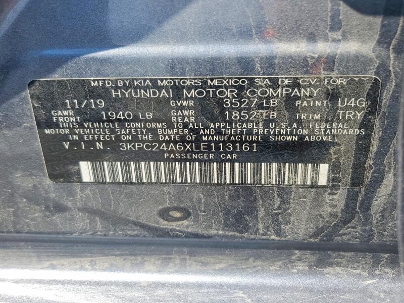 2020 HYUNDAI ACCENT SE 12