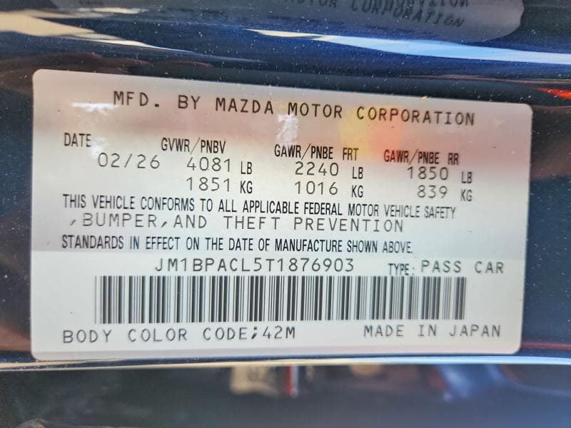 2026 MAZDA 3 PREFERRED 13