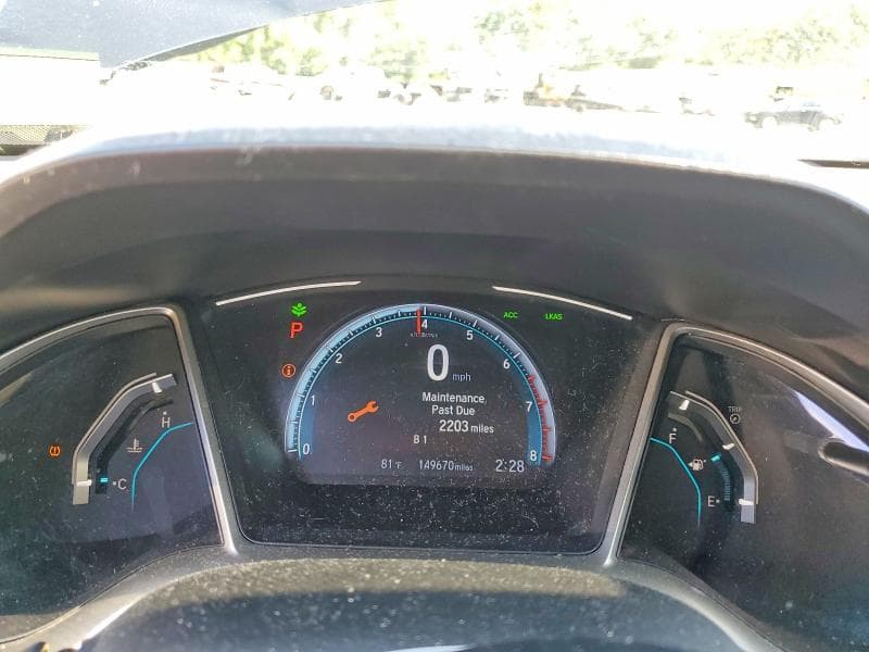 2019 HONDA CIVIC EX 9