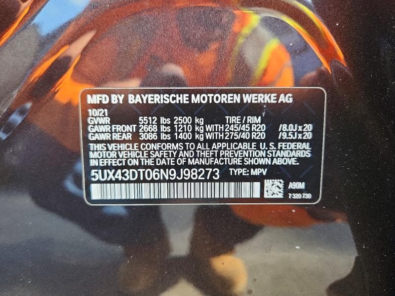 2022 BMW X4 M40I 14