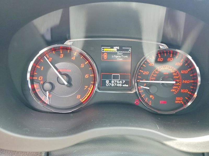2017 SUBARU WRX PREMIUM 9