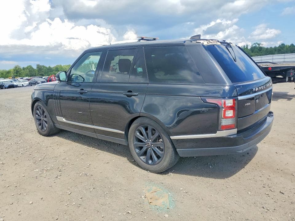 2017 LAND ROVER RANGE ROVER HSE 2