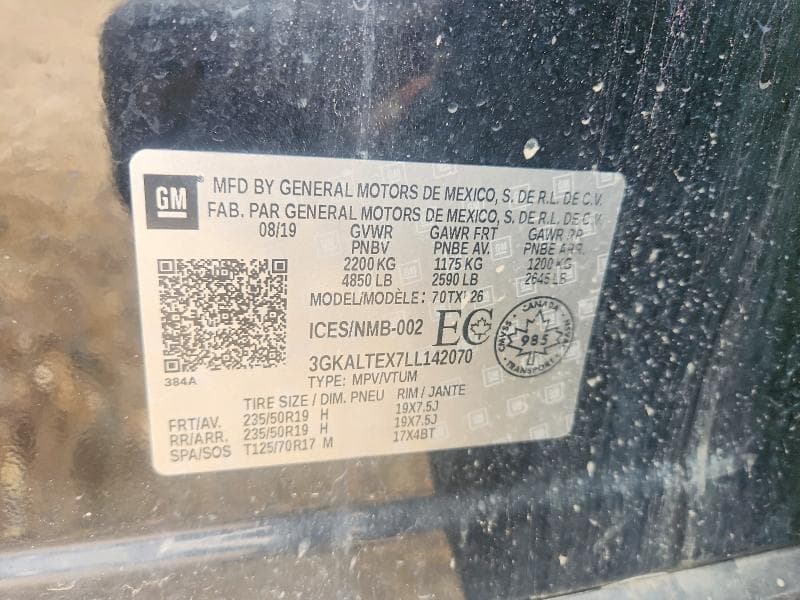 2020 GMC TERRAIN SLE 13