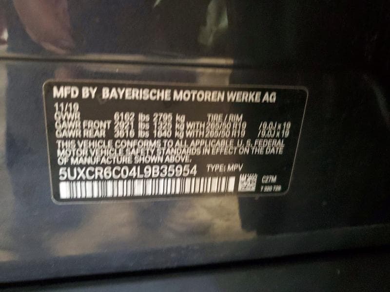 2020 BMW X5 XDRIVE40I 14