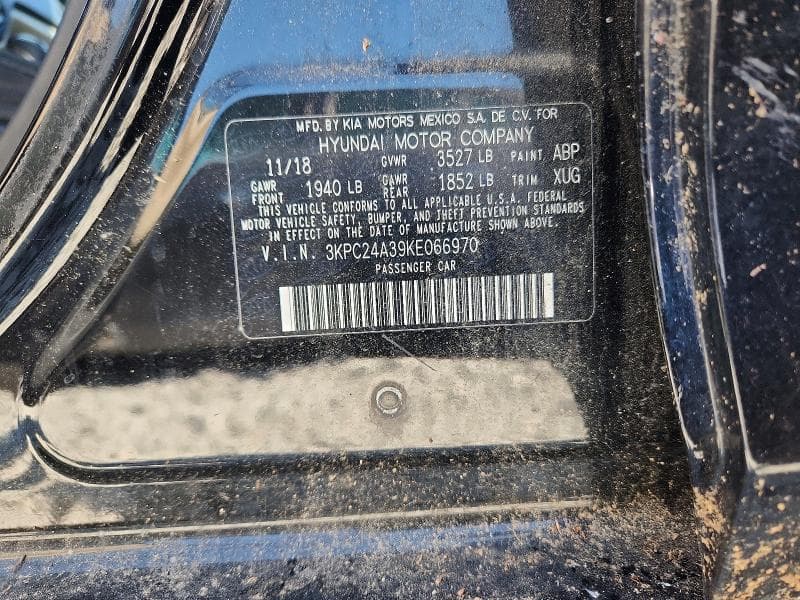 2019 HYUNDAI ACCENT SEL 12