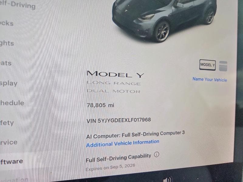 2020 TESLA MODEL Y 9