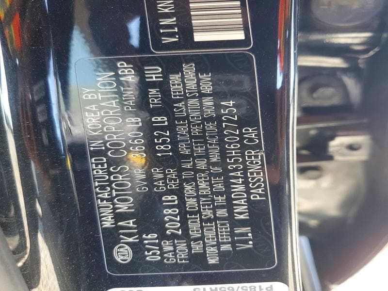 2017 KIA RIO LX 12