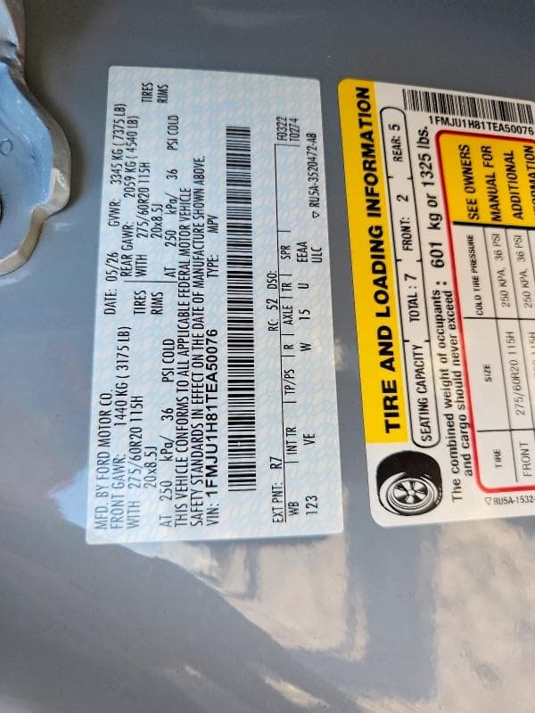 2026 FORD EXPEDITION ACTIVE 14