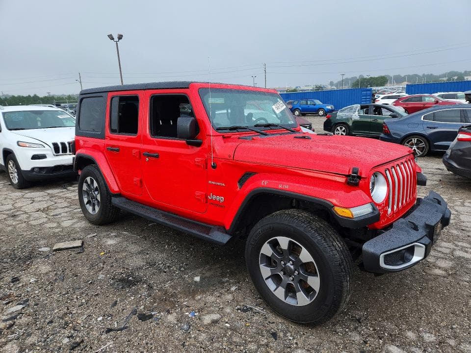 2021 JEEP WRANGLER UNLIMITED SAHARA 4