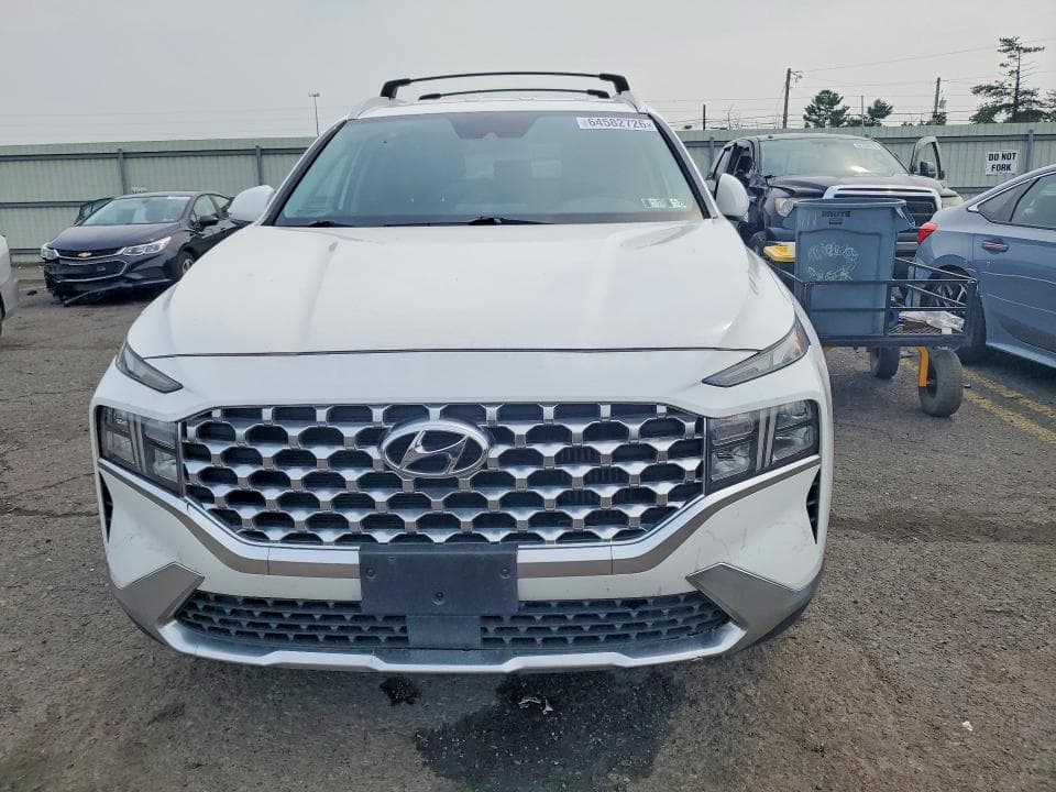 2022 HYUNDAI SANTA FE BLUE 5