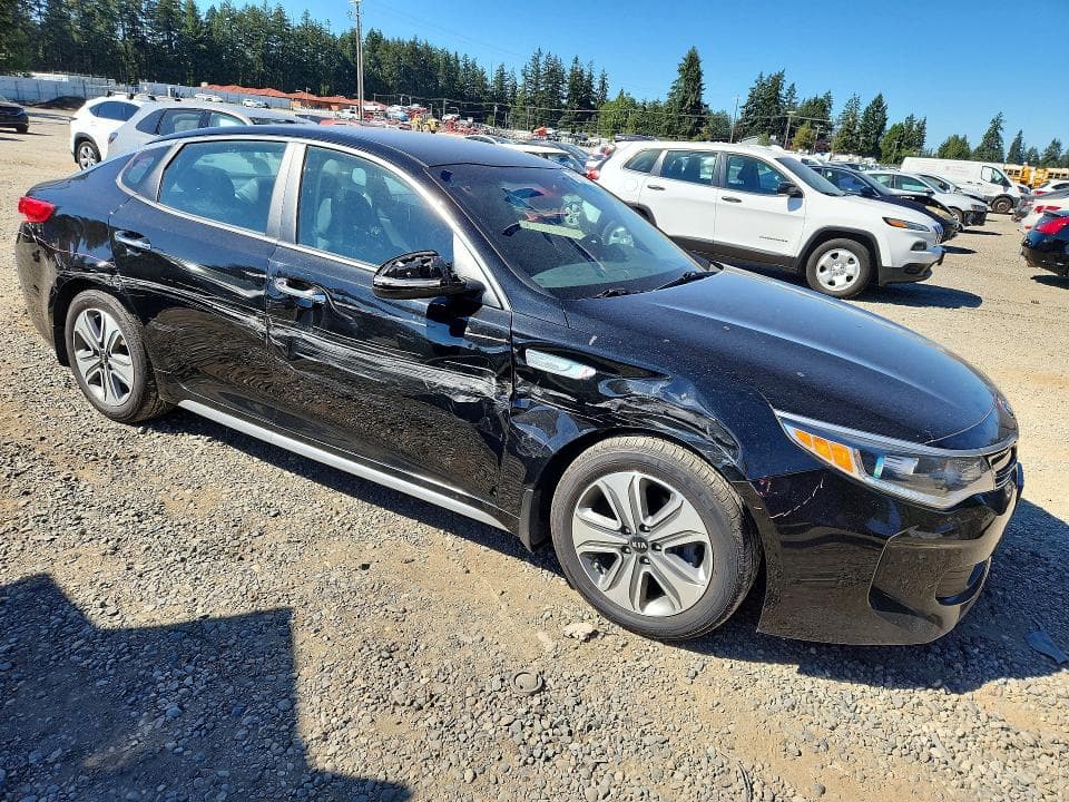 2017 KIA OPTIMA HYBRID EX 4