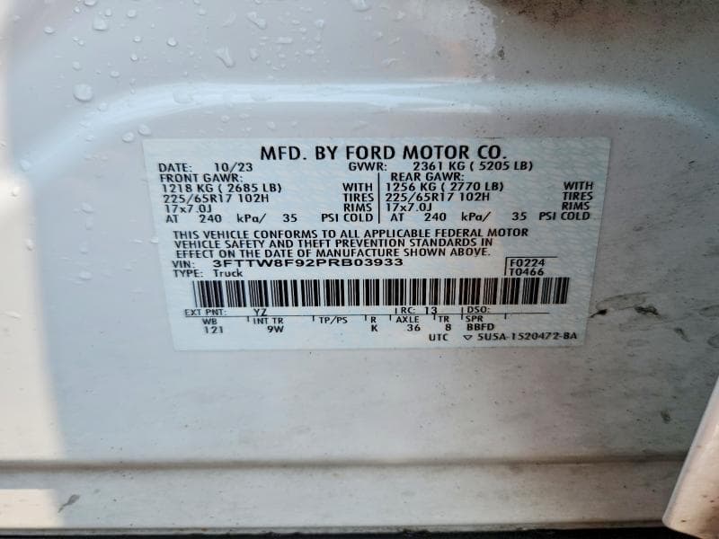 2023 FORD MAVERICK XL 12