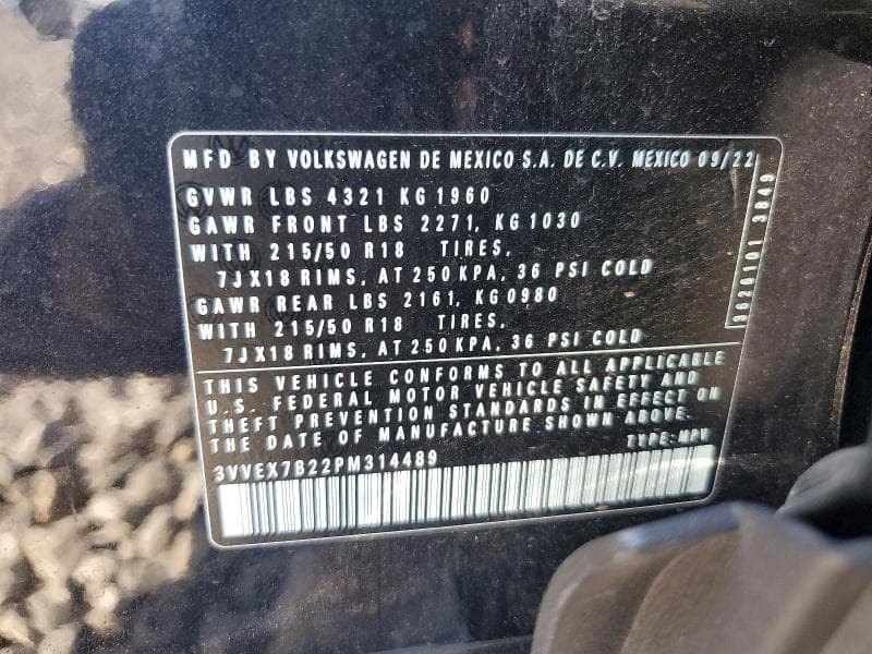 2023 VOLKSWAGEN TAOS SE 13