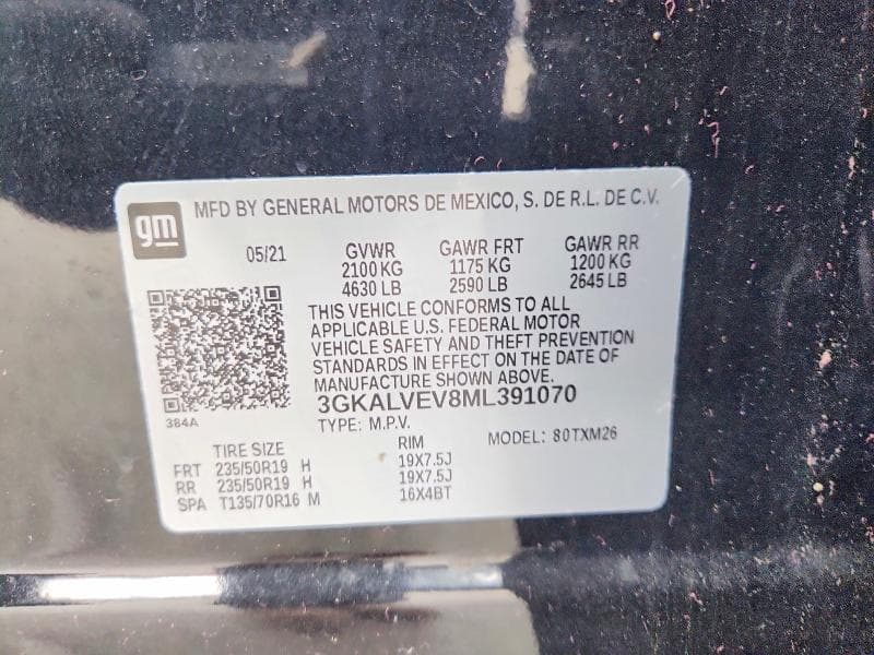 2021 GMC TERRAIN SLT 13