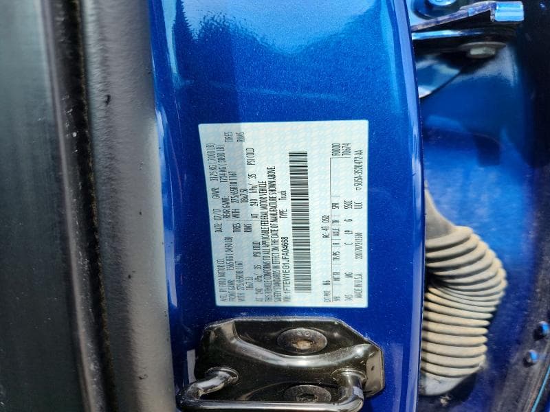 2018 FORD F150 SUPERCREW 12