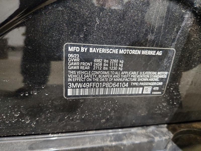 2023 BMW M340XI 12