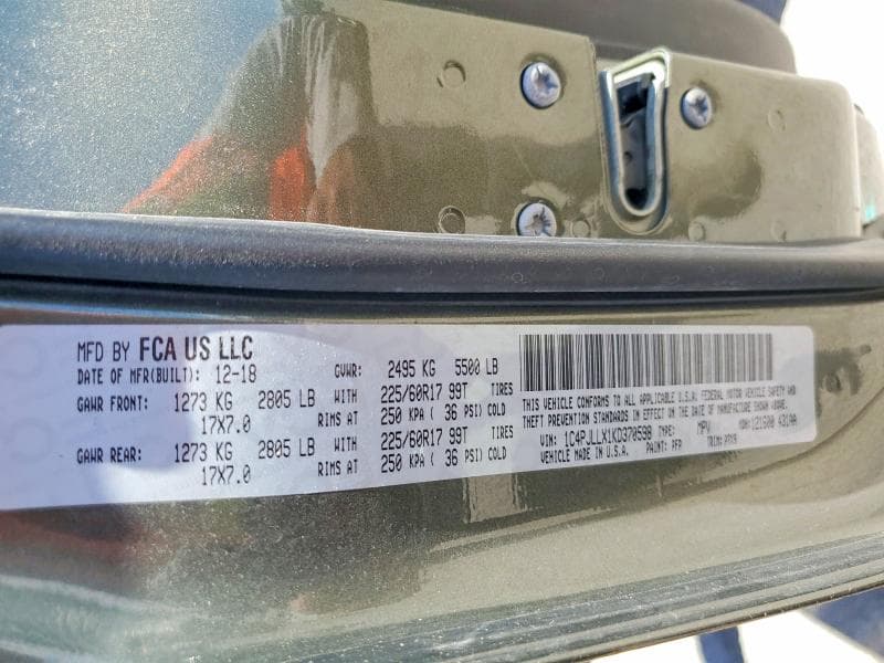 2019 JEEP CHEROKEE LATITUDE PLUS 14