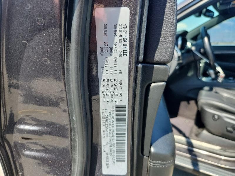 2018 JEEP GRAND CHEROKEE LIMITED 13