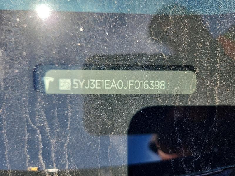 2018 TESLA MODEL 3 12