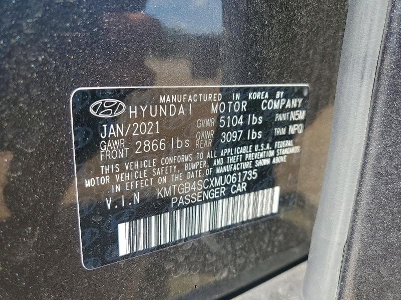 2021 GENESIS G80 2.5T 13