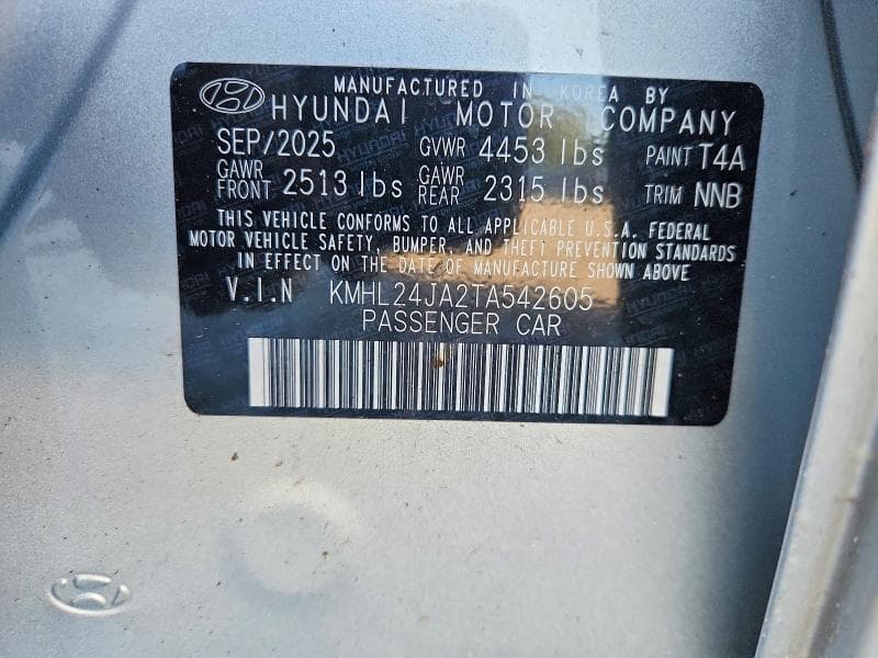 2026 HYUNDAI SONATA SE 12