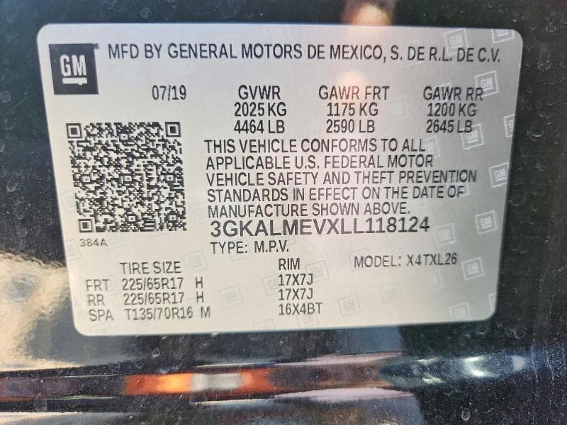 2020 GMC TERRAIN SLE 13