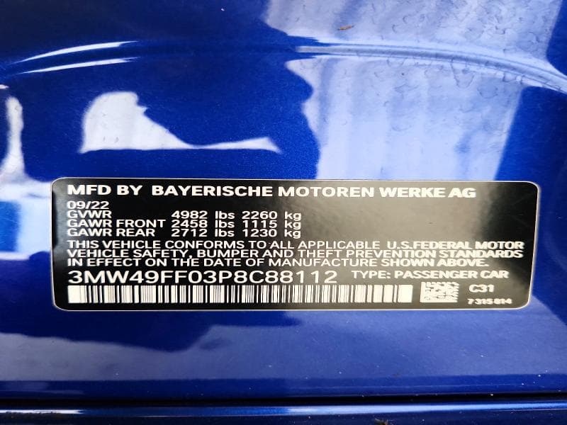 2023 BMW M340XI 12