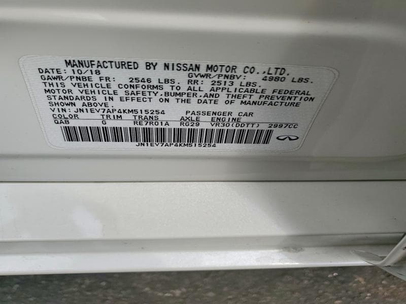 2019 INFINITI Q50 3.0T LUXE 12
