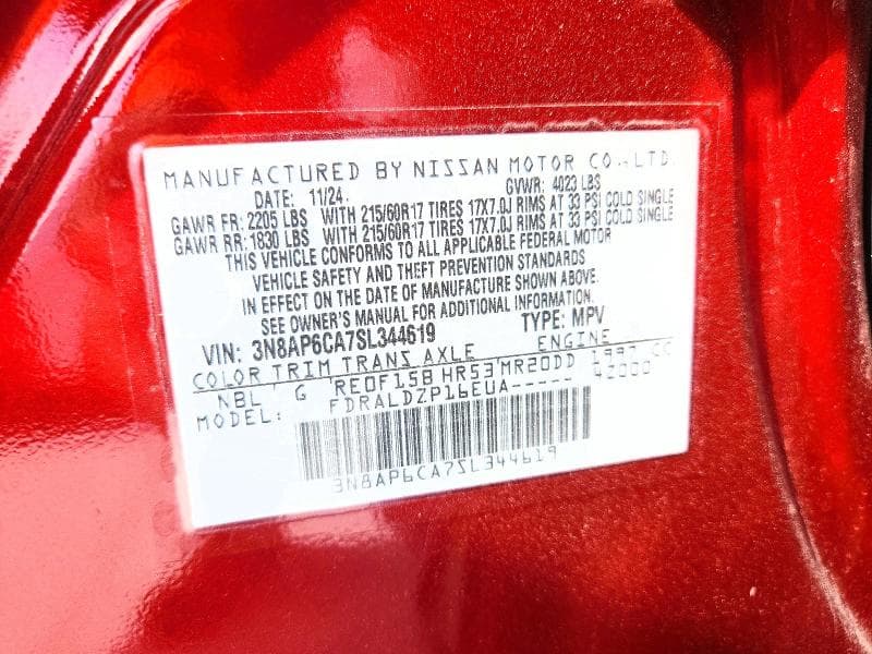 2025 NISSAN KICKS SV 13