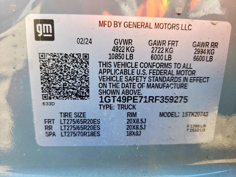 2024 GMC SIERRA K2500 AT4 12
