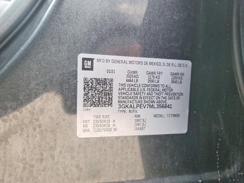 2021 GMC TERRAIN SLT 12