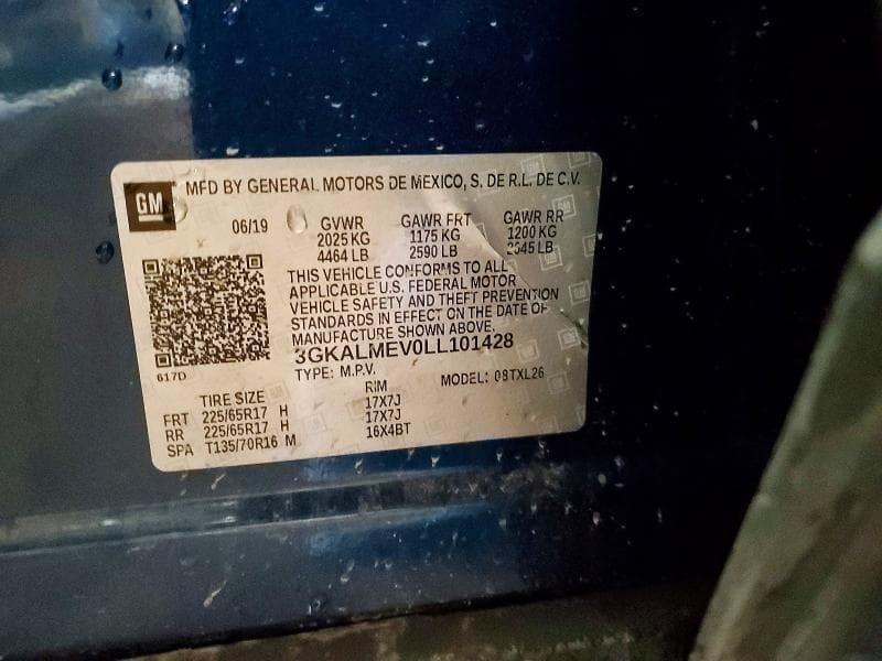 2020 GMC TERRAIN SLE 13