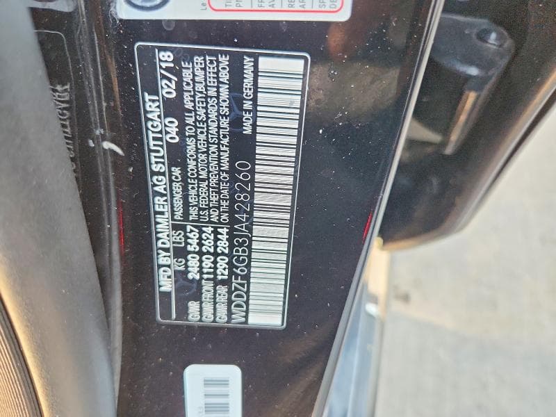 2018 MERCEDES-BENZ E 400 4MATIC 12